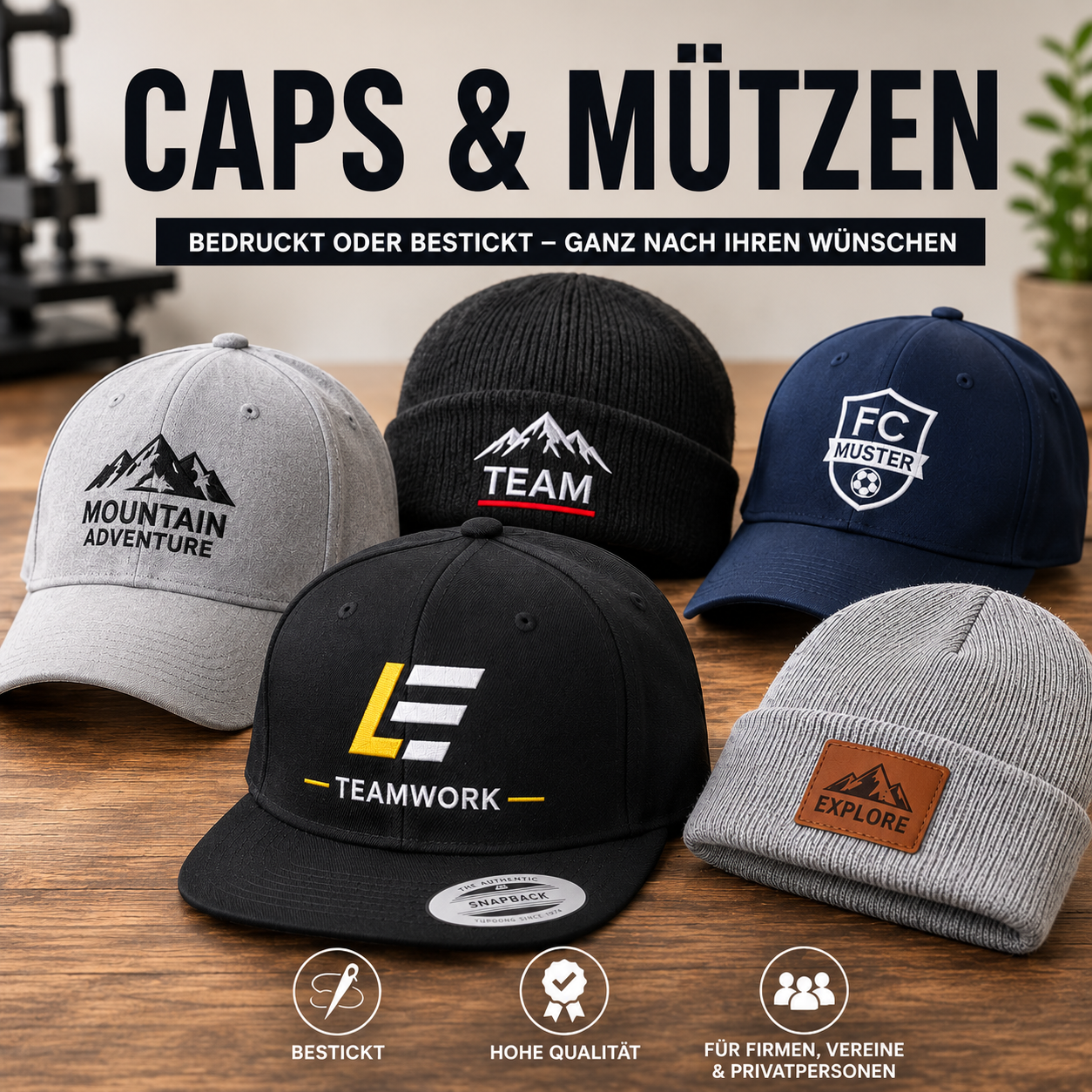 Caps & Mützen