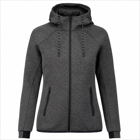Damen Trainingsjacke "Trainer" Grau