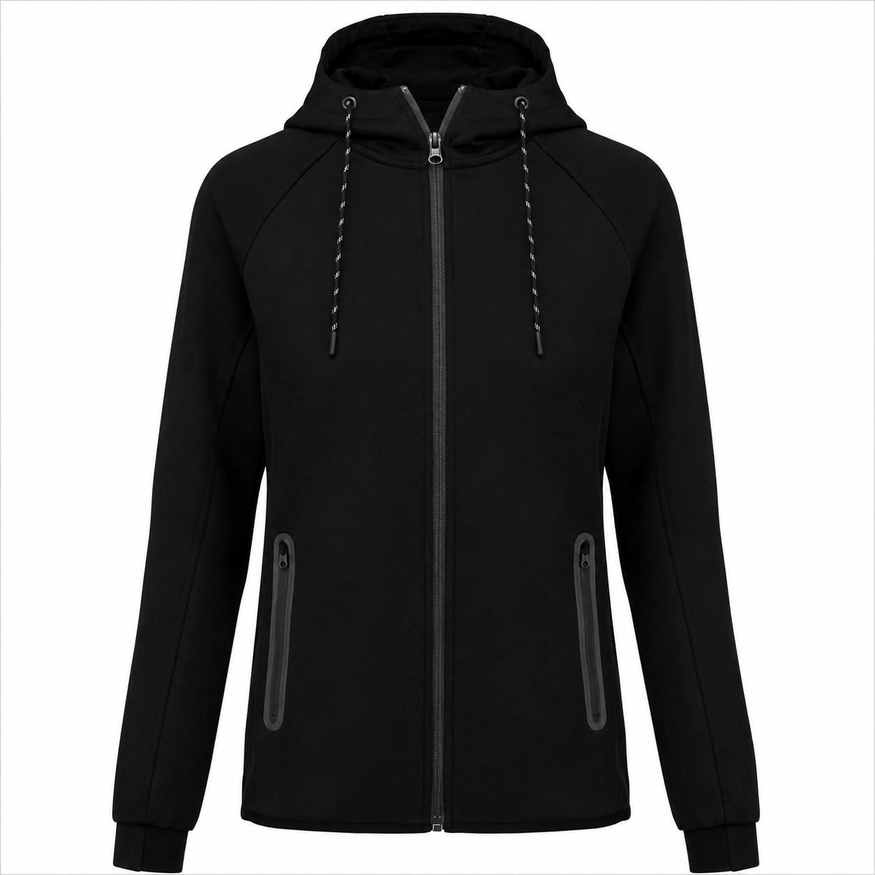 Damen Trainingsjacke "Trainer" Schwarz