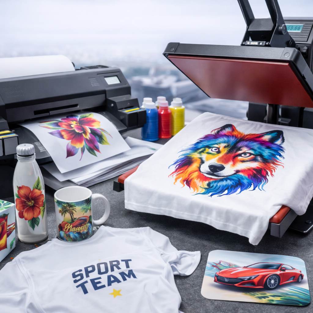 Sublimationsdruck – Brillante Farben für Textilien